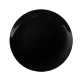 8 In. Trend Black Plastic Plates | 10 Count